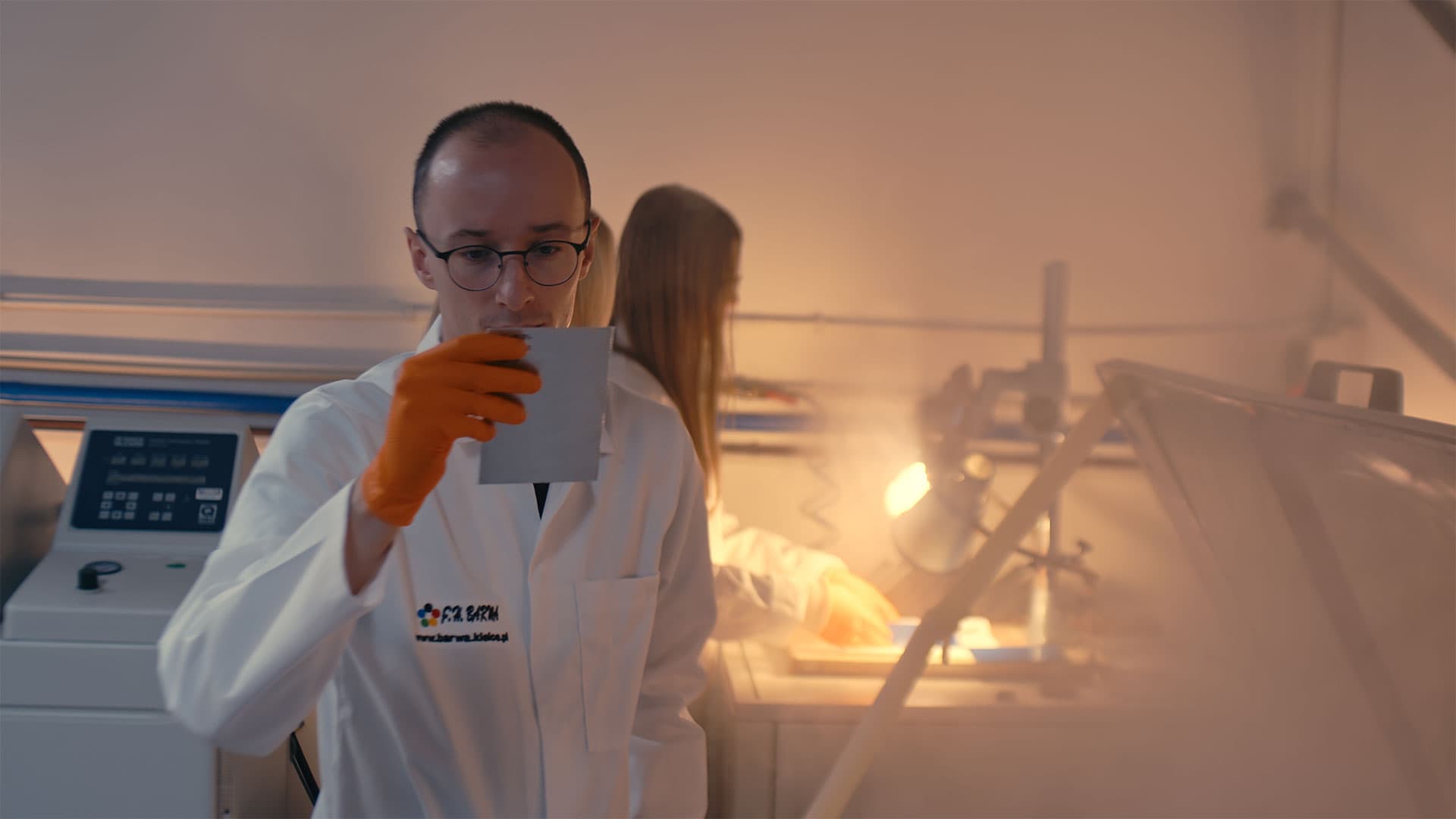 Laboratory staff photo